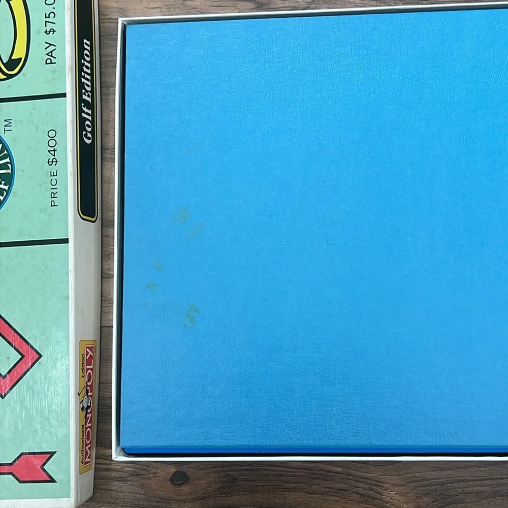 Monopoly Golf Edition Board Game Parker Brothers 1996